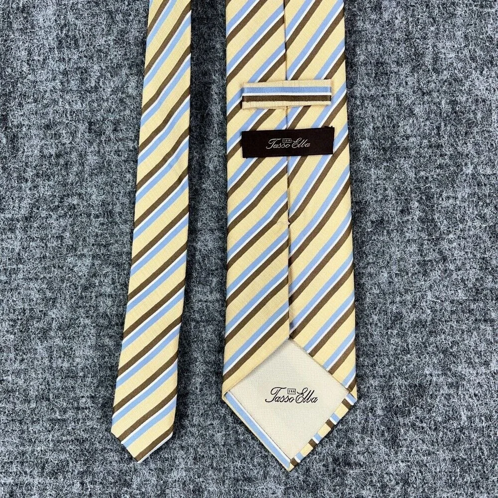 Tasso Elba Tie Mens Silk made 60